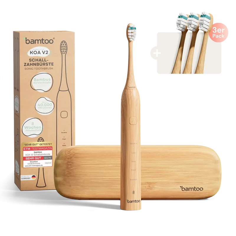Nachhaltige Schallzahnbürste - Pro 3D Bundle