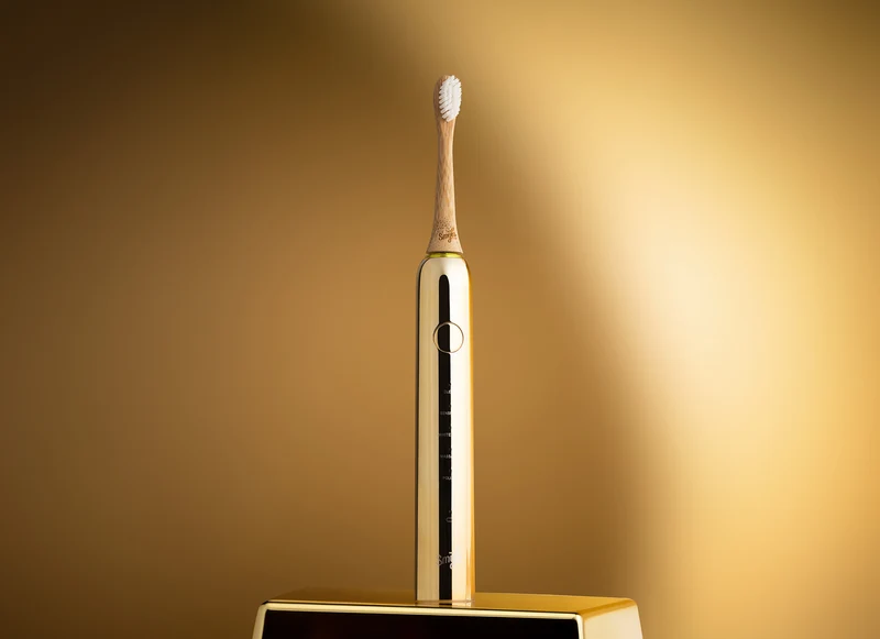 Elektrische Schallzahnbürste - Gold Brush