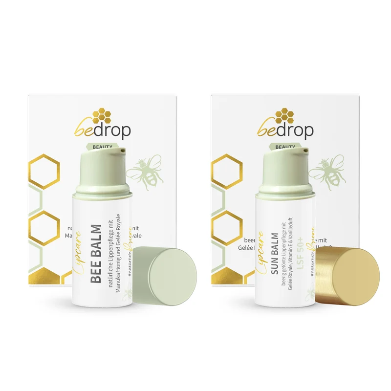 Lip Care Set | Bee Balm & Sun Balm LSF 50+