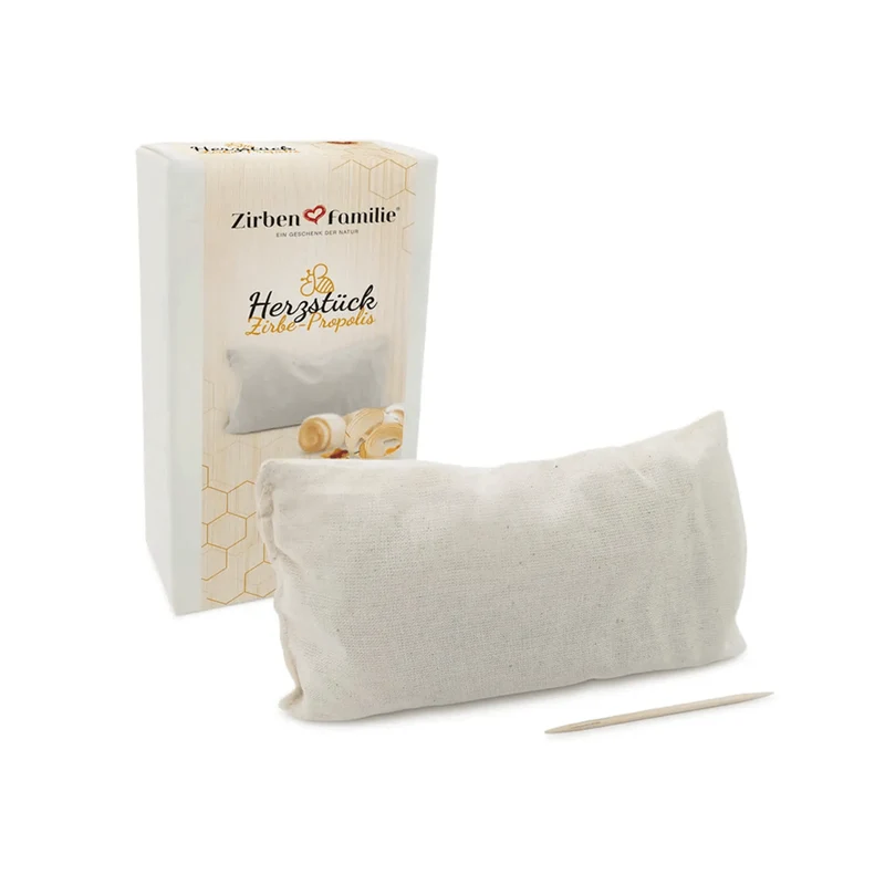 Herzstück Zirbe-Propolis – Duftkissen mit Zirbenöl