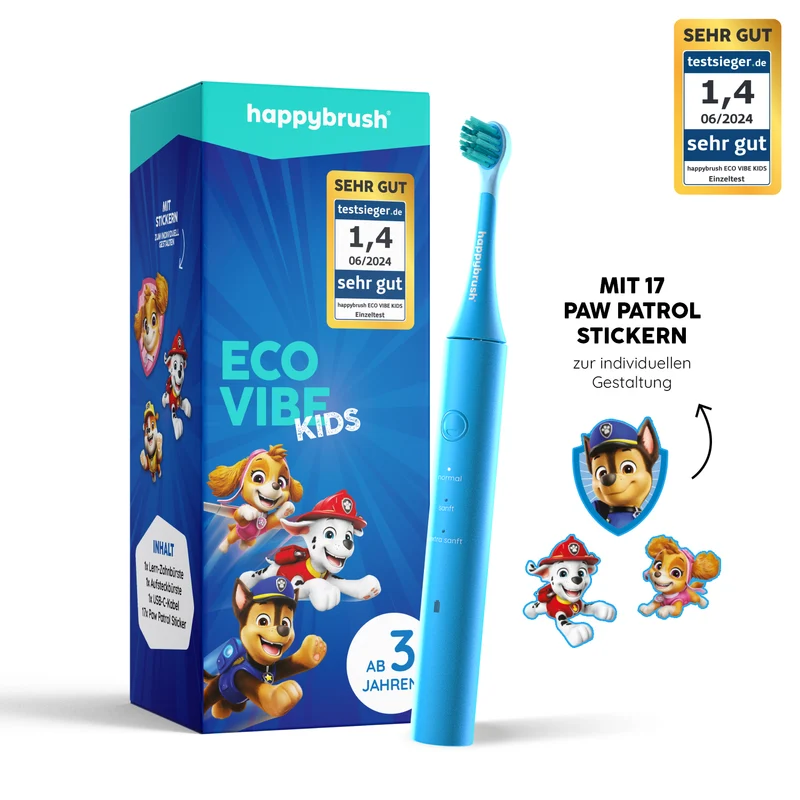 Eco Vibe Kids Lern-Zahnbürste Paw Patrol