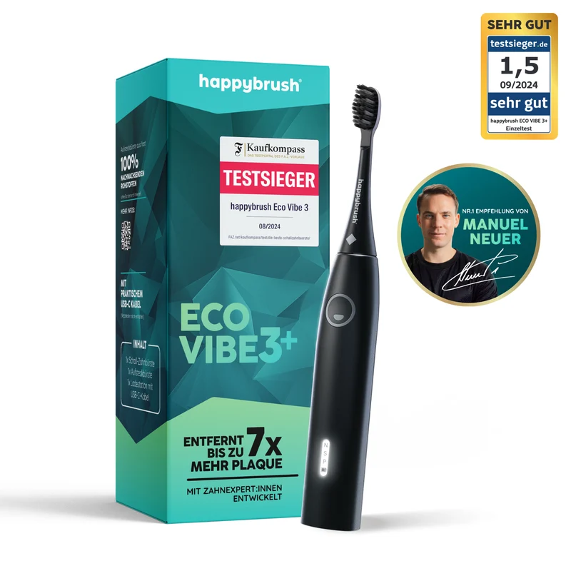 Schallzahnbürste Eco Vibe 3+
