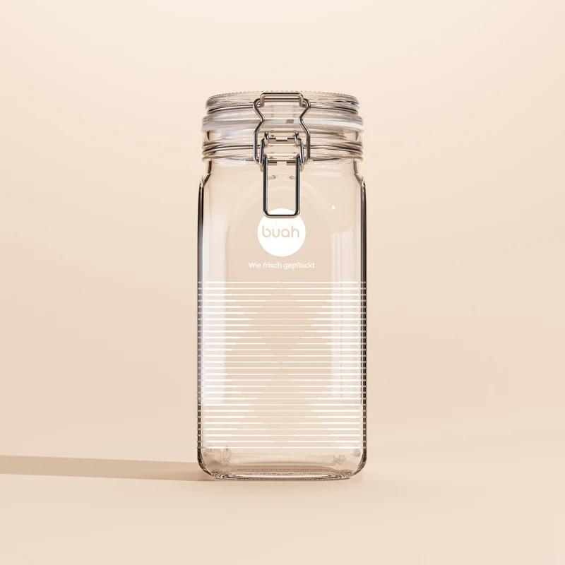 Nachfüllglas 1.5l (ohne Inhalt)