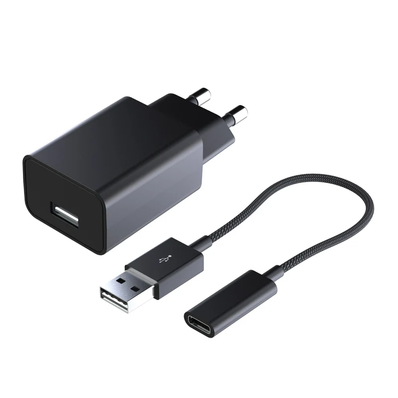 Netzstecker-Set mit USB-C Verbindungskabel