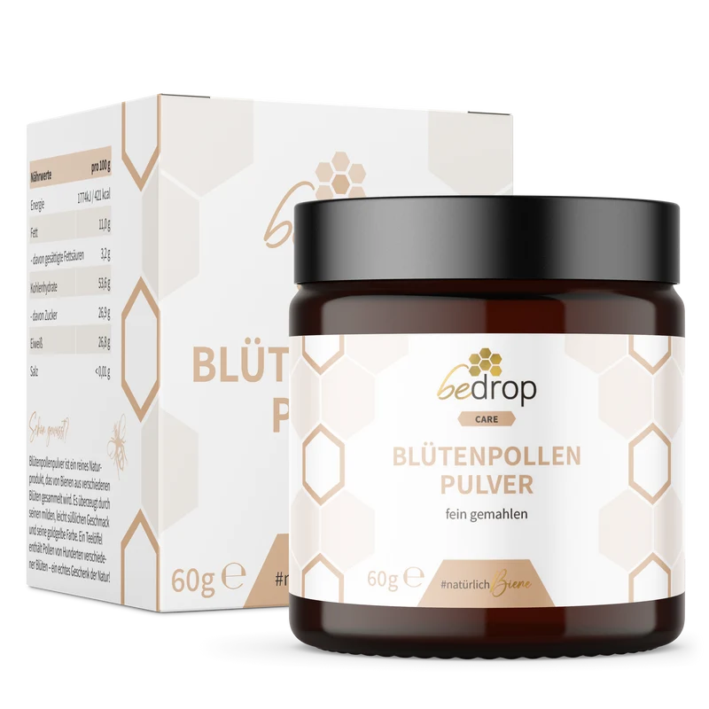 Blütenpollenpulver / Bienenpollen - 60g (Blütenpollen gemahlen)