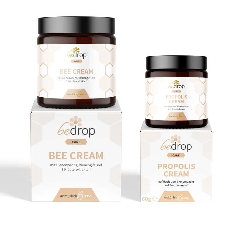 Creme-Set | Bee Cream (Bienengiftsalbe) + Propolis Cream (Propolis Salbe)