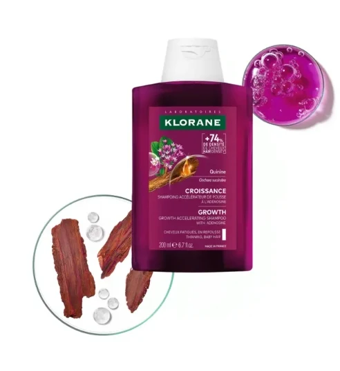 Klorane Quinine Hair Growth Accelerator Shampoo - 200ml