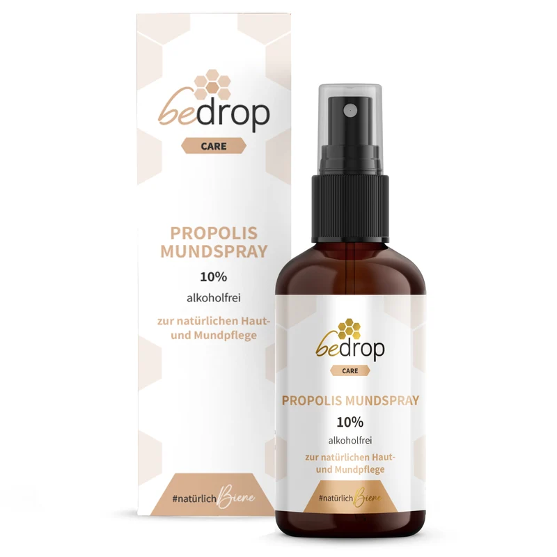 Propolis Tinktur Mundspray (alkoholfrei & wasserlöslich) - 30ml