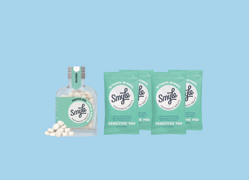Zahnpasta-Tabs Sensitiv – Starterset
