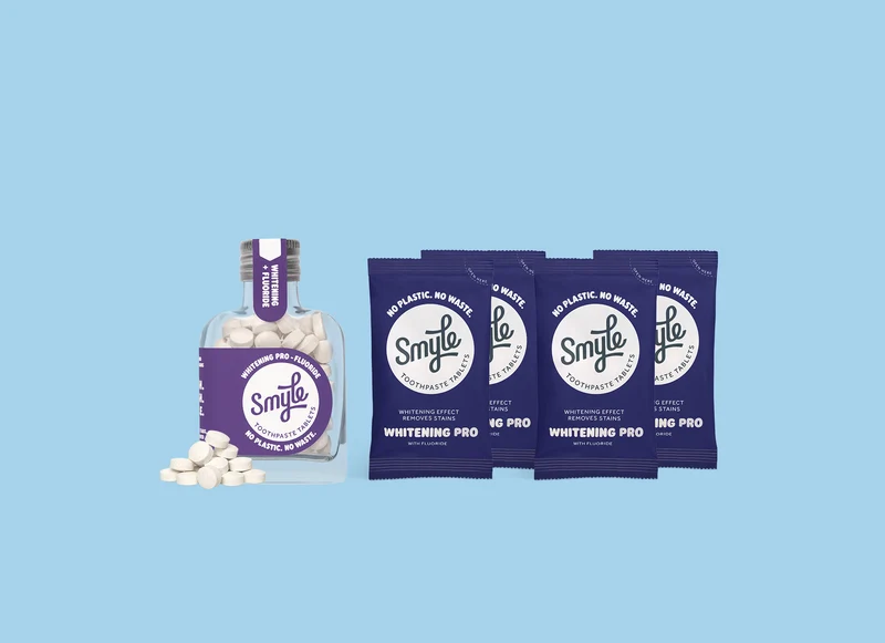 Zahnpasta-Tabs Whitening Pro - Starterset