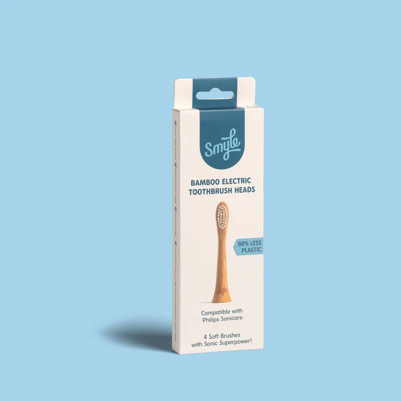 Philips Sonicare Bambus-Bürstenköpfe (4 Stück)