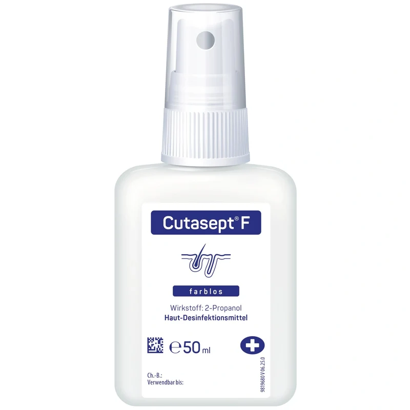 Cutasept® F – farbloses Hautdesinfektionsmittel