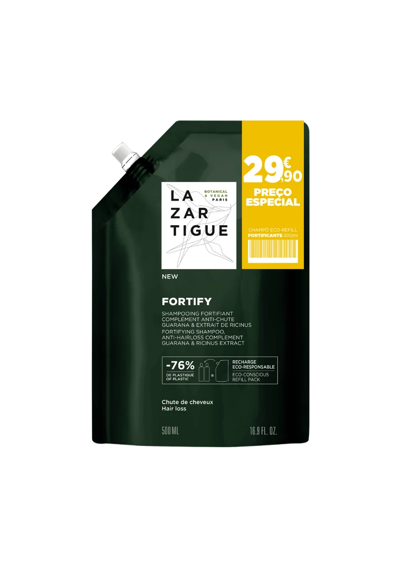 Lazartigue Fortify Shampoo Eco-Refill - 500ml