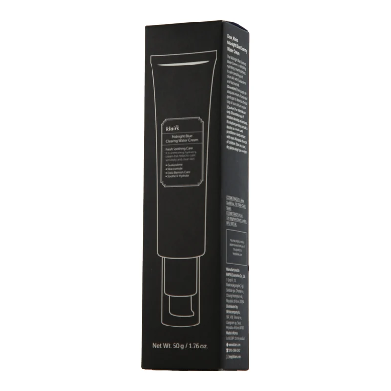 dear, Klairs Midnight Blue Clearing Water Cream