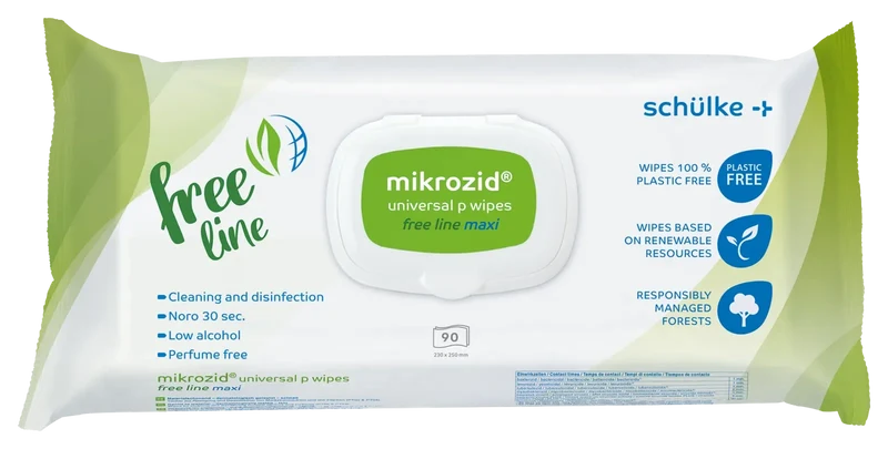 mikrozid universal p wipes free line maxi 90 Tücher | Schülke Desinfektionstücher