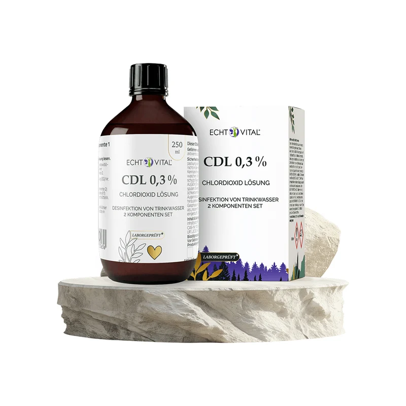 CDL/CDS Chlordioxid 0,3% 2-Komponenten-Lösung zur Selbstherstellung