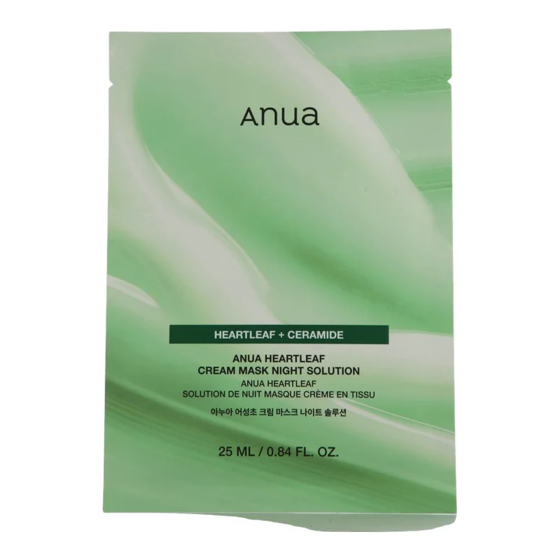 Anua Heartleaf Plus Ceramide Cream Mask Night Solution