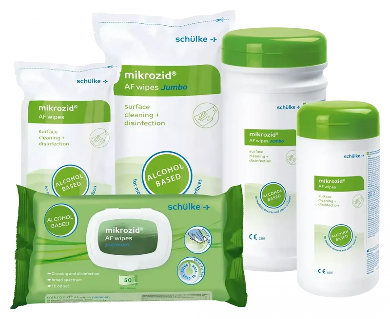 mikrozid AF wipes | Schülke Desinfektionstücher