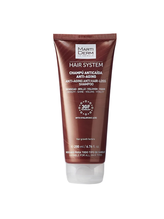 Martiderm Hair System Anti-Aging Anti-Hair Loss Shampoo - 200 ml