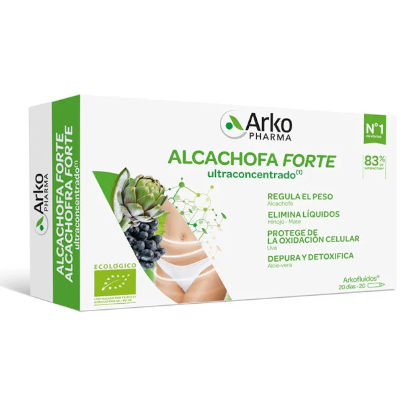 Arkofluido Artichoke Strong (x20 drinkable ampoules)