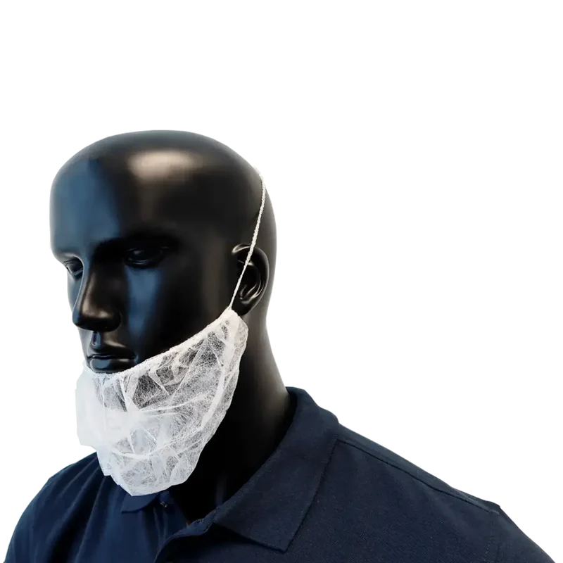 Unigloves Bartmaske Barthaube 1000 Stück 23x46cm