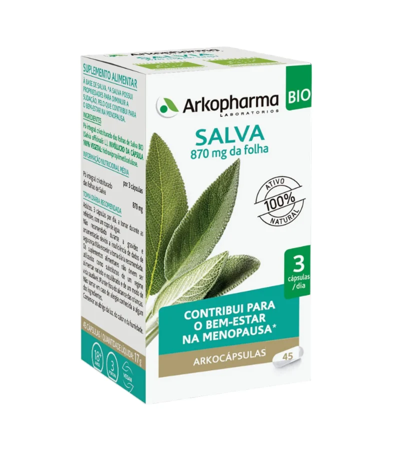 Arkocapsules Salva BIO (x45 capsules)