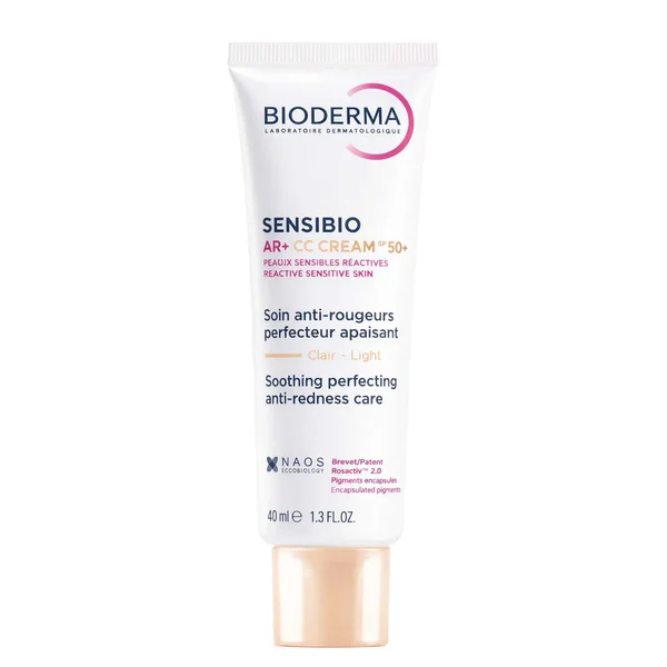 Bioderma Sensibio AR+ CC Light Cream Spf50+- 40Ml