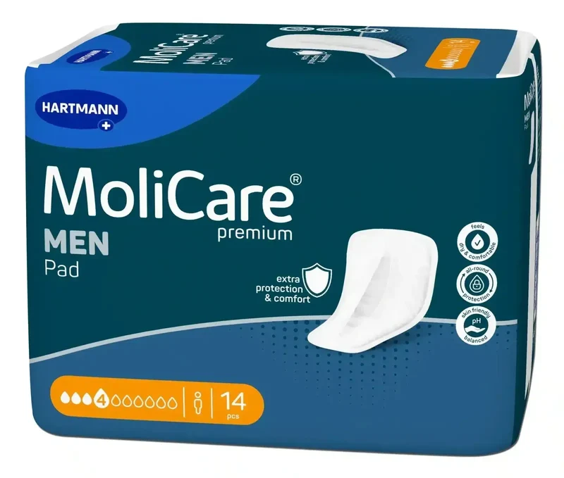 MoliCare® premium MEN Pad 4 Tropfen Inkontinenzeinlagen für Männer