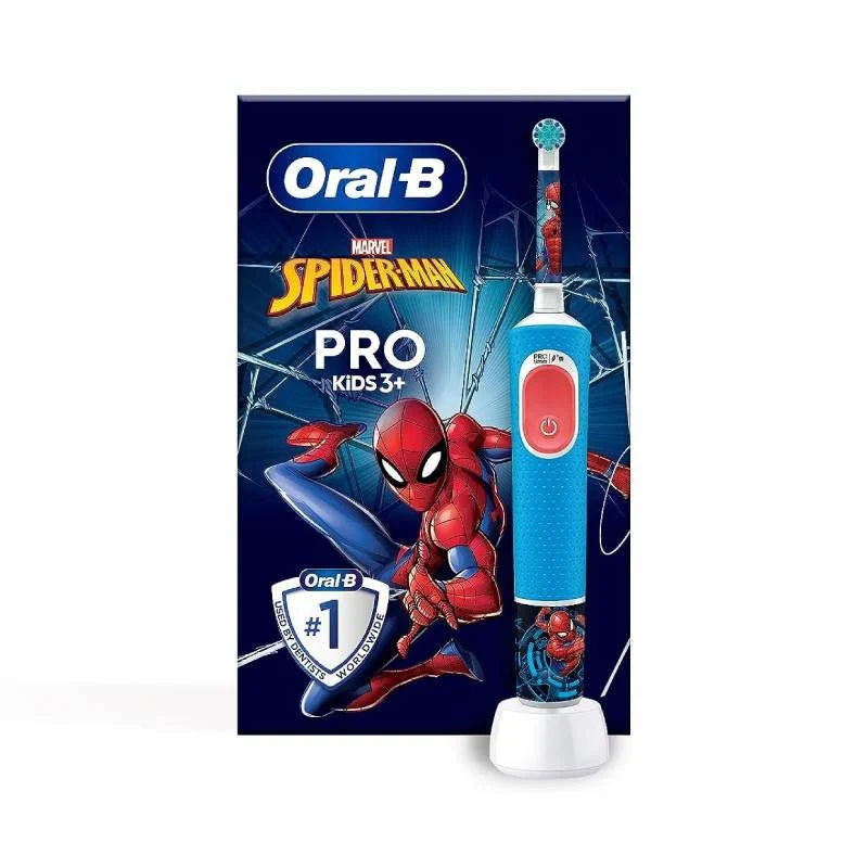 Oral B Pro Kids 3 Electric Toothbrush + Spiderman Special Edition