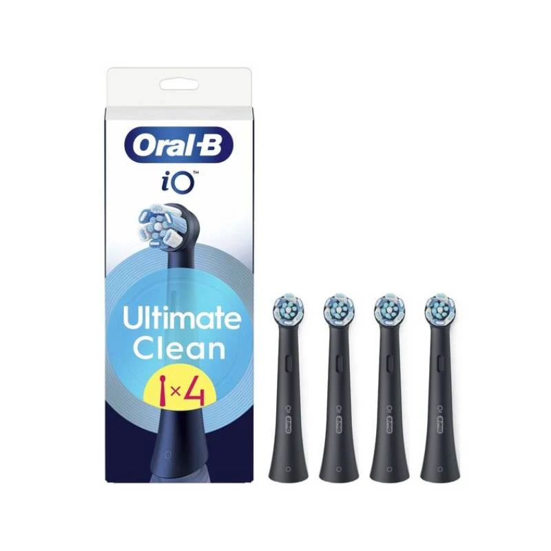 Oral B Io Ultimate Clean Black Refill (x4 units)