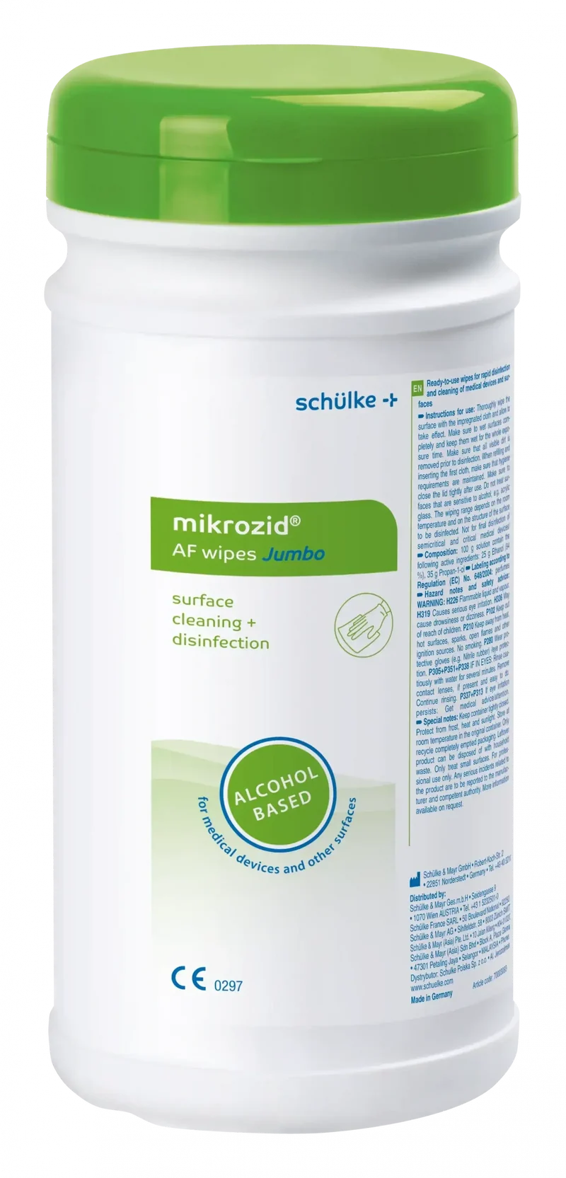 Mikrozid AF Wipes 220 Spenderdose | Schülke Desinfektionstücher