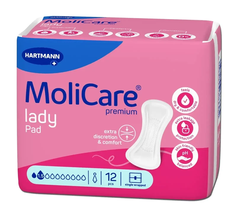 MoliCare® premium lady Pad 1.5 Tropfen | Hartmannn Inkontinenzeinlagen
