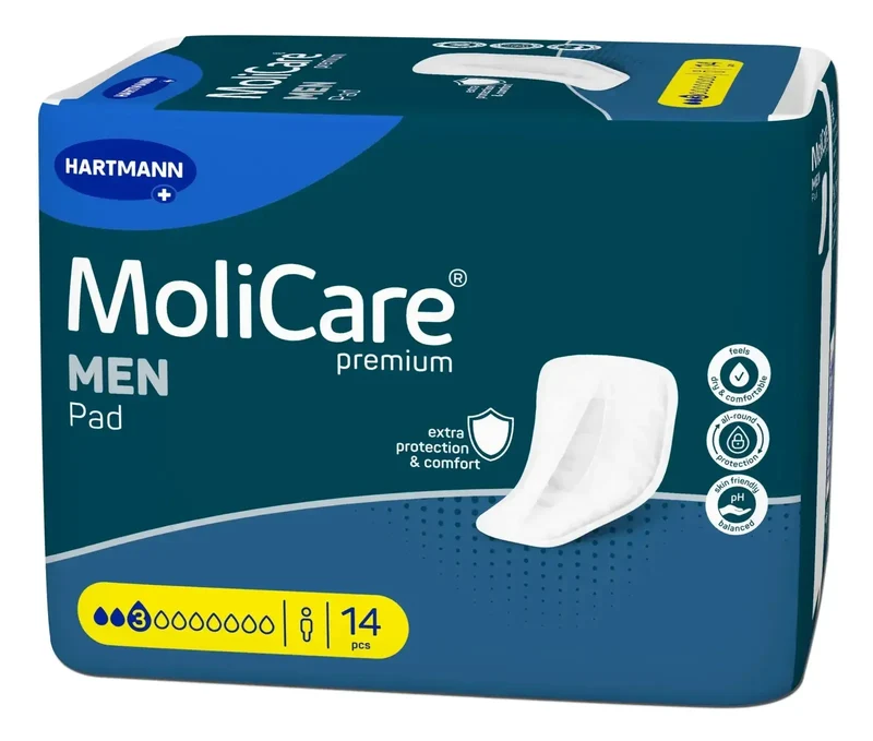 MoliCare® premium MEN Pad 3 Tropfen Inkontinenzeinlagen für Männer