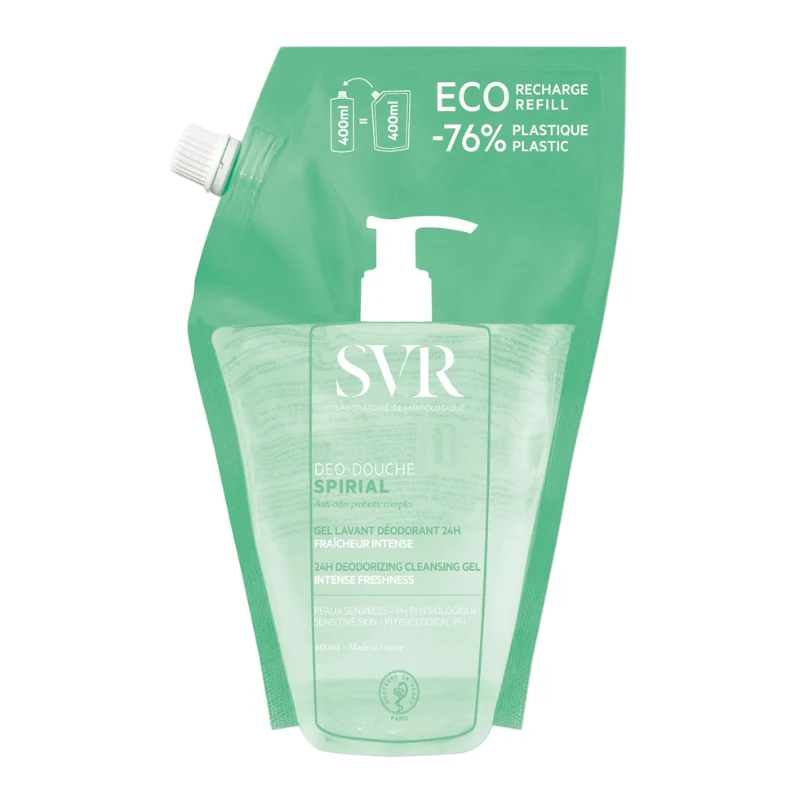 SVR Spirial Deo-Douche Shower Gel _ Refill - 400ml