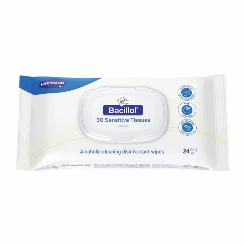 Bacillol® 30 Sensitive Green Tissues 24er – plastikfrei