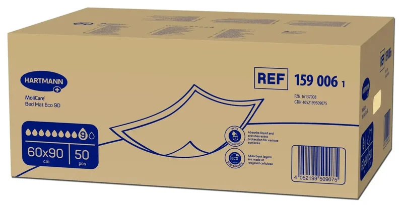 MoliCare Bed Mat Eco 9 Tropfen, 20 Lagen | Bettschutzeinlagen
