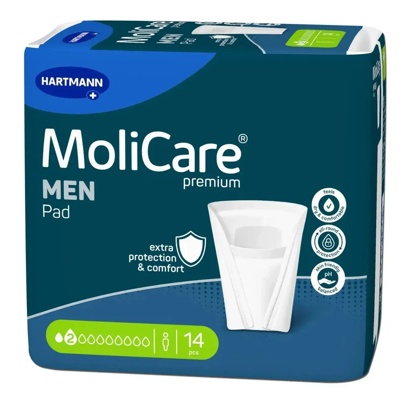 MoliCare® premium MEN Pad 2 Tropfen Inkontinenzeinlagen für Männer