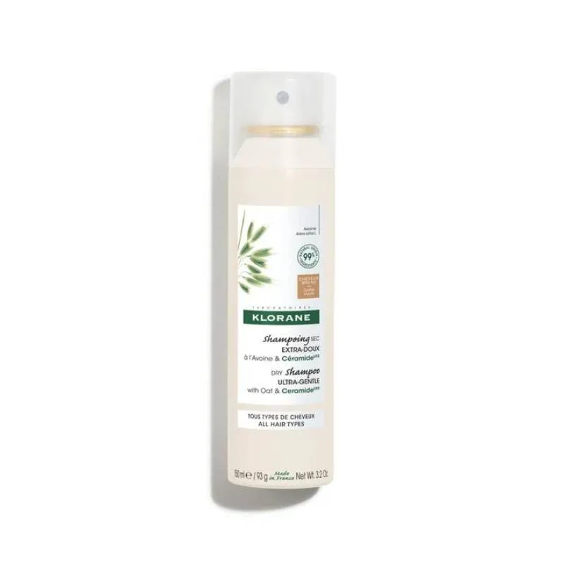 Klorane Capilar Dry Shampoo Oat Ceramide Brown Hair - 150ml