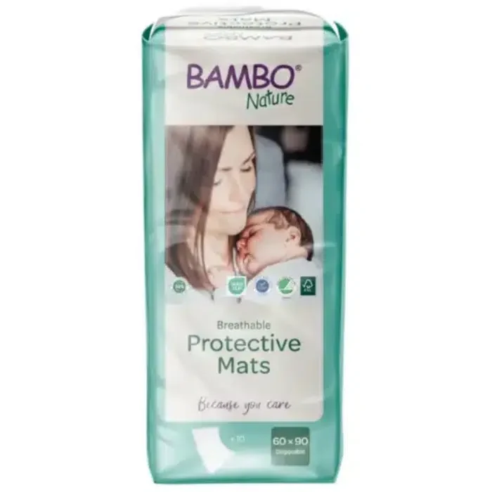 Bamboo Nature Disposable Protective Covers - 60 x 90cm (10 units)