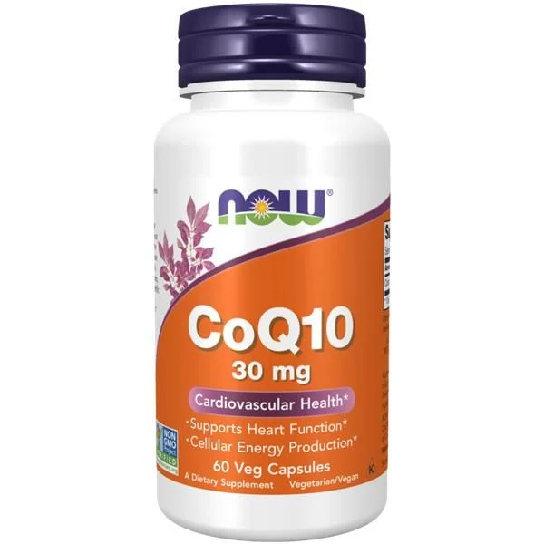 NOW Coenzyme Q10 30mg (60 vegetable capsules)