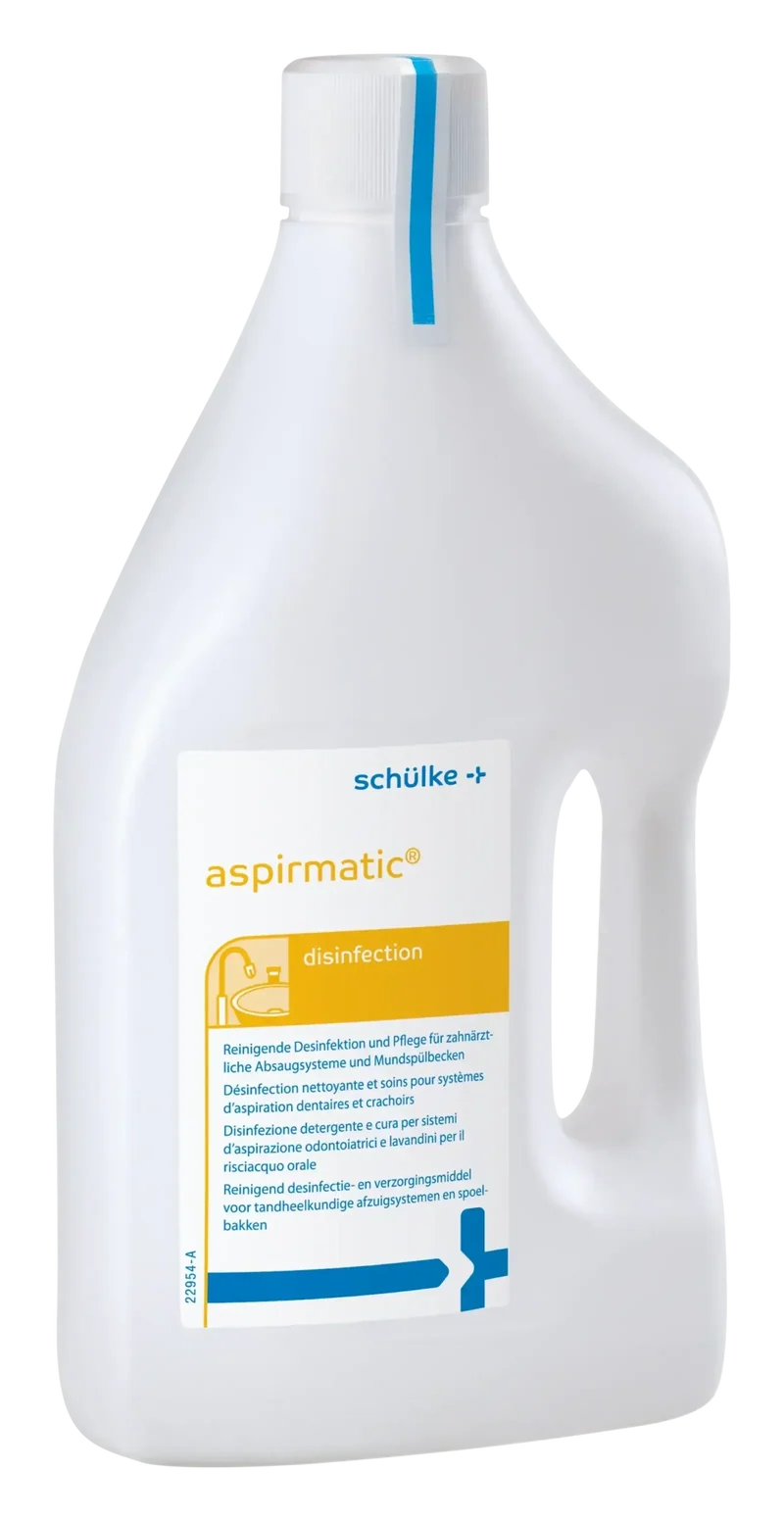 aspirmatic® Dentaldesinfektions und Reinigungsmittel 2 L Flasche