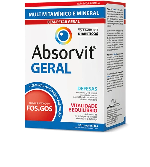 Absorvit General Tablets (x30 units)