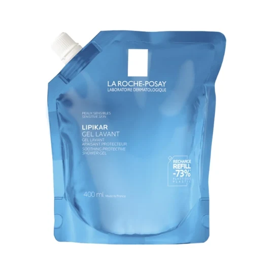 La Roche-Posay Lipikar Cleansing Gel_ Refill - 400Ml