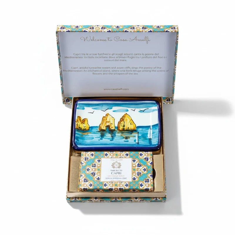 CASA AMALFI TAKE ME TO CAPRI SINGLE GIFT SET