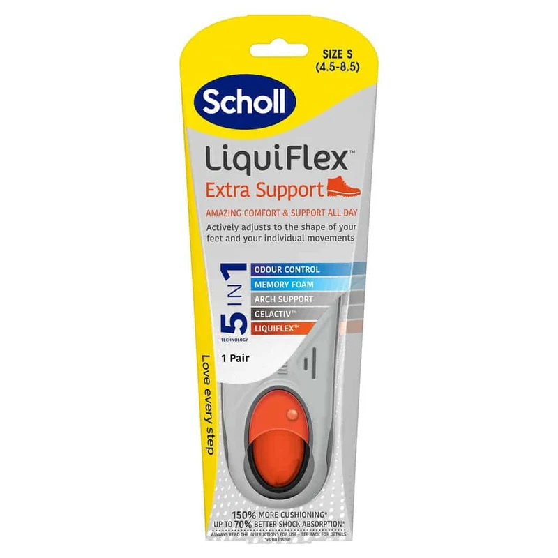 Dr Scholl Liquiflex Insole Support Extra_ Size S