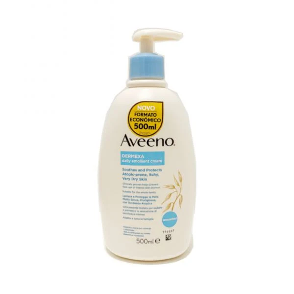 Aveeno Dermexa Emollient Cream - 500ml (Economical format)