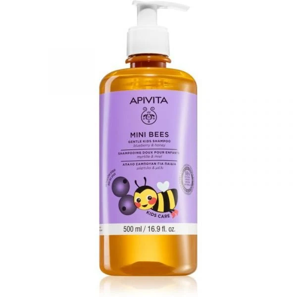 Apivita Gentle Kids Blueberry / Honey Shampoo - 500ml