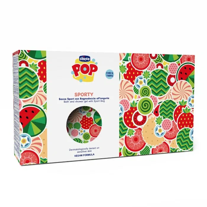 Chicco Watermelon Shower Gel - 300ml + Sports Bag (ref. Ch.Cos128101)