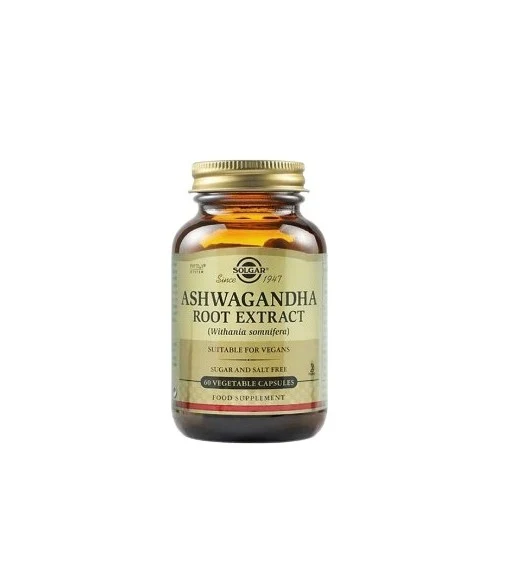 Solgar Ashwagandha Root Extract (60 vegetables capsules)