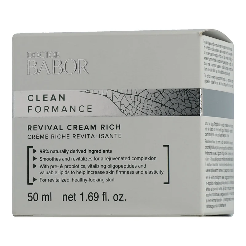 Babor Doctor Babor CleanFormance Revival Cream Rich
